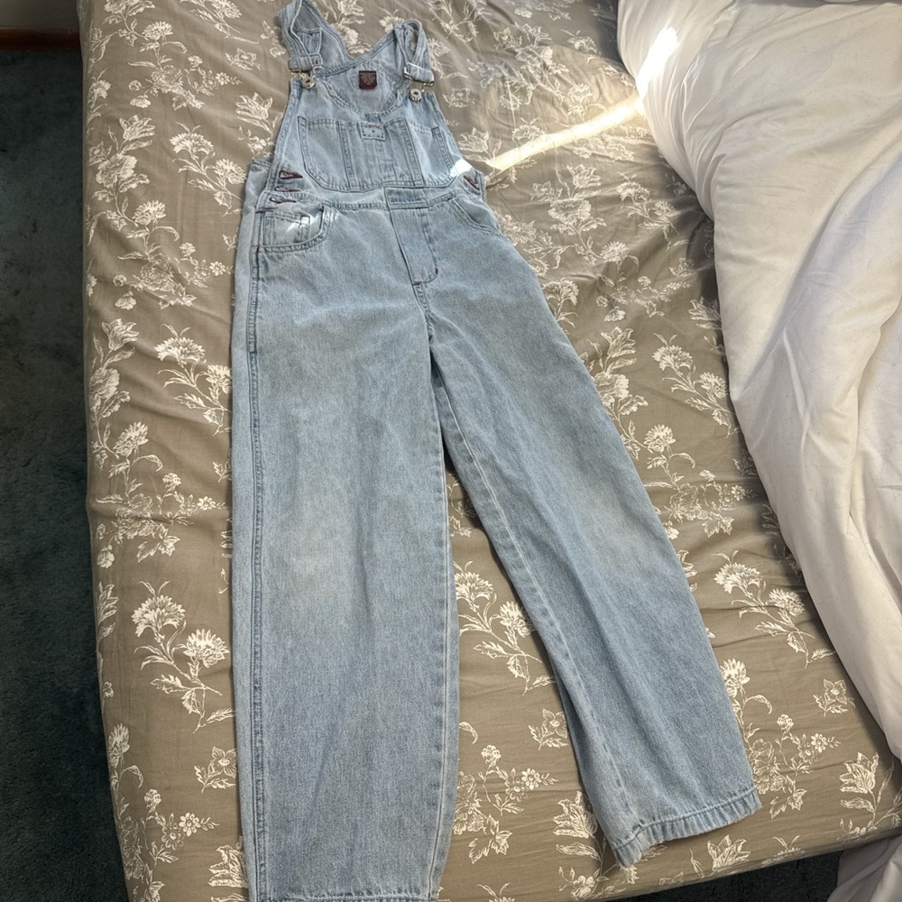Limited Too Light Blue Denim Overalls